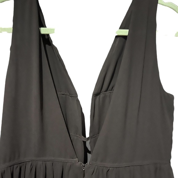 Deep V Mini Dress - Picture 2 of 5